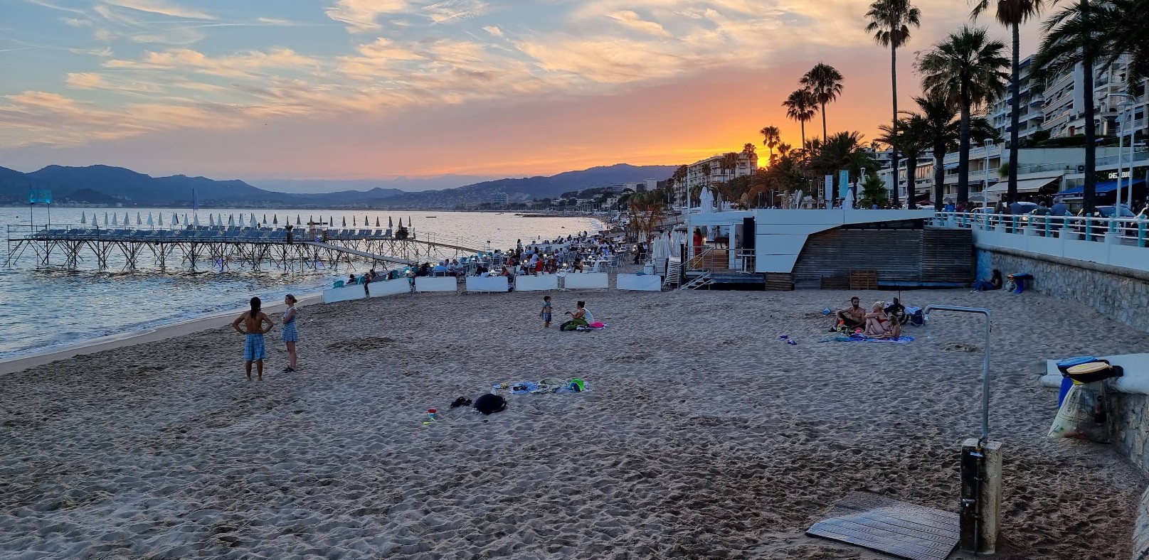 sunset-plage-bocca-cannes