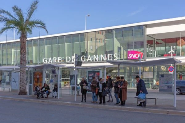 gare de cannes événement