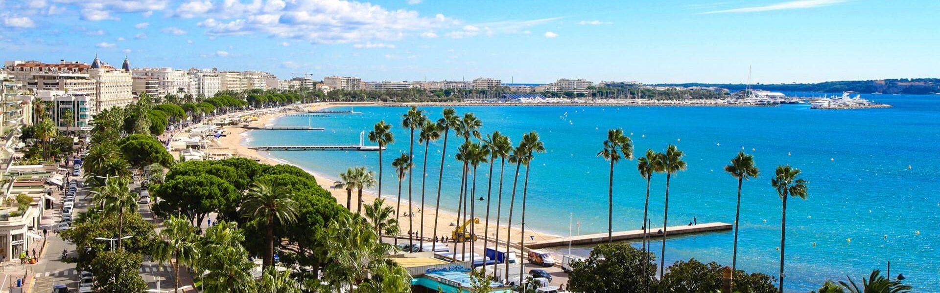 croisette plage cannes