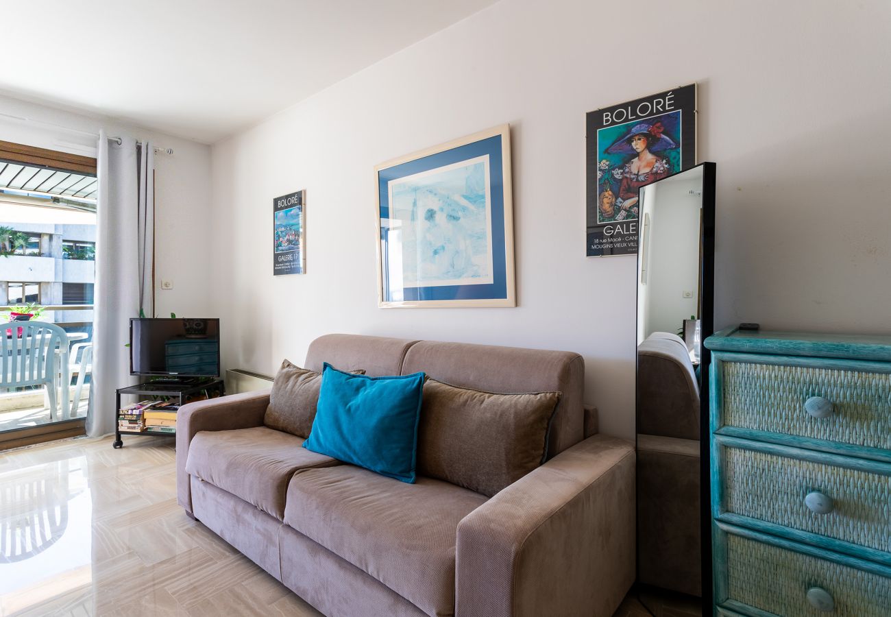 Studio in Cannes - BRA507 Studio avec terrasse residence Gray d'Albio