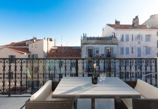 Apartment in Cannes - Lumineux 3 pièces avec magnfique terrasse/ SUF3110