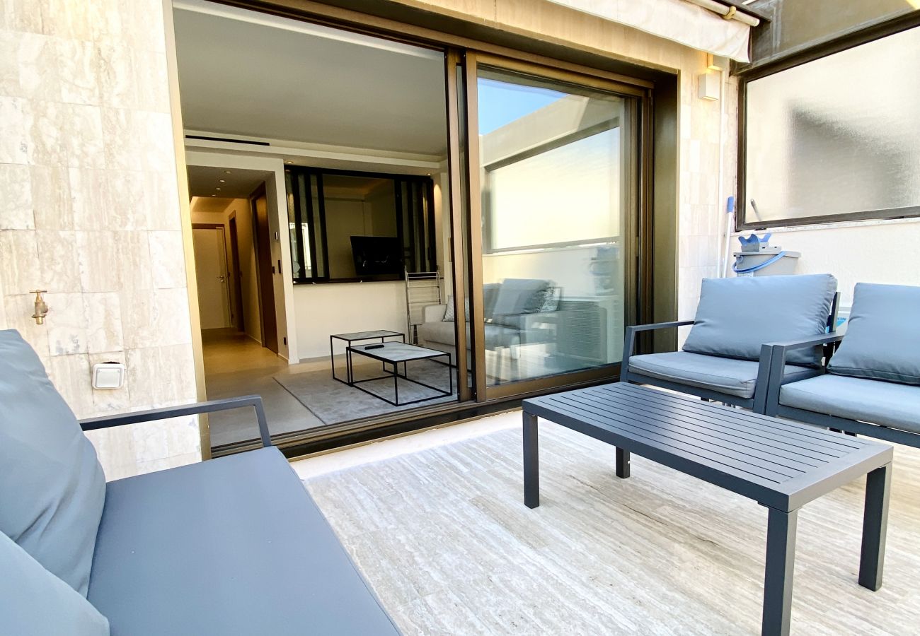 Studio in Cannes - DAV509 / Lumineux 2 pièces terrasse Gray D'Albion