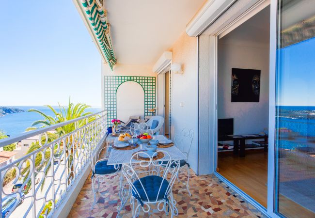 Terrace with sea view dining area