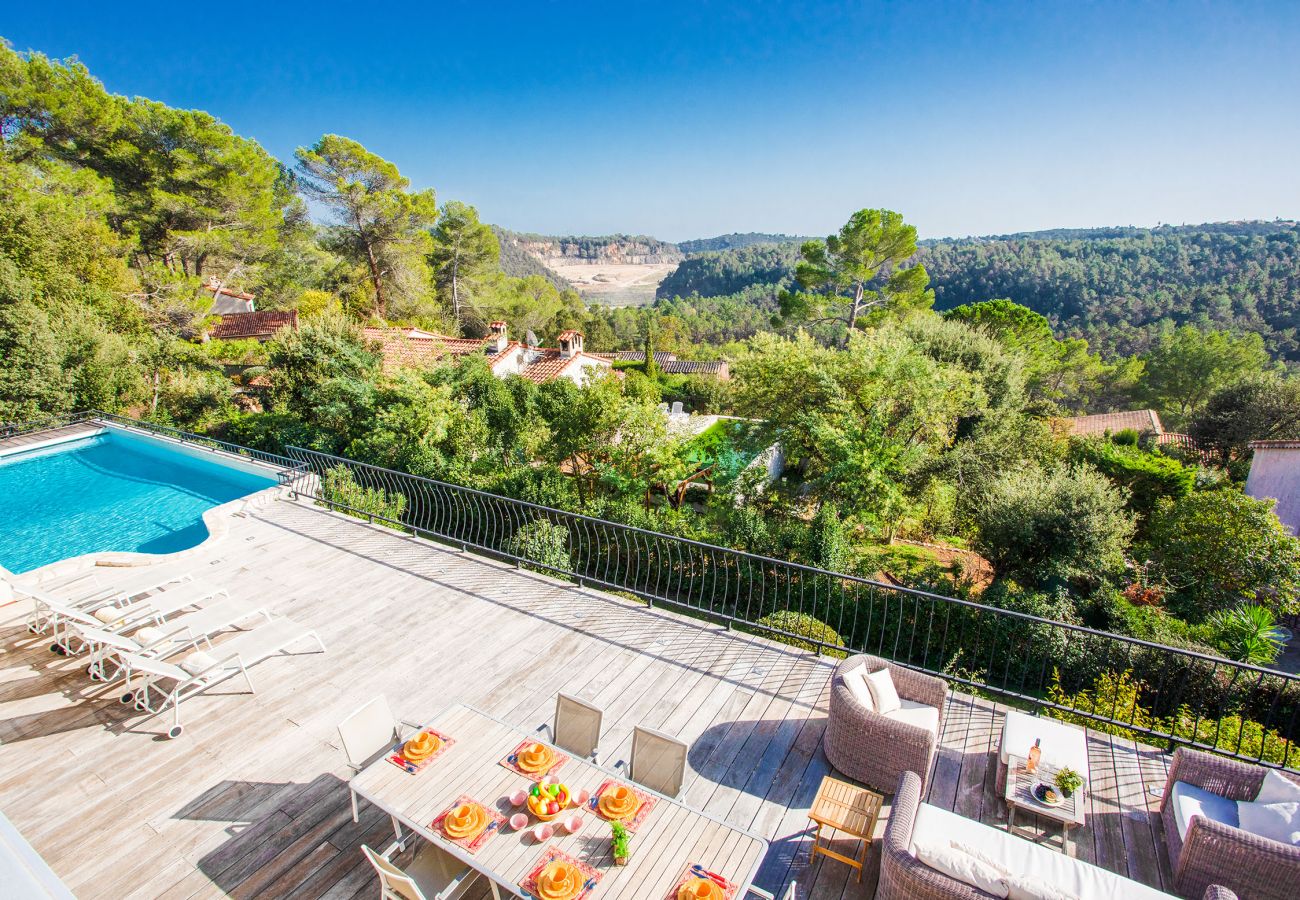 Villa in Roquefort-les-Pins - Villa Les Feuillets  VI4250 by Riviera Holiday Hom