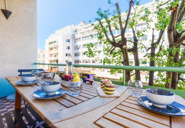 Terrace with dining area