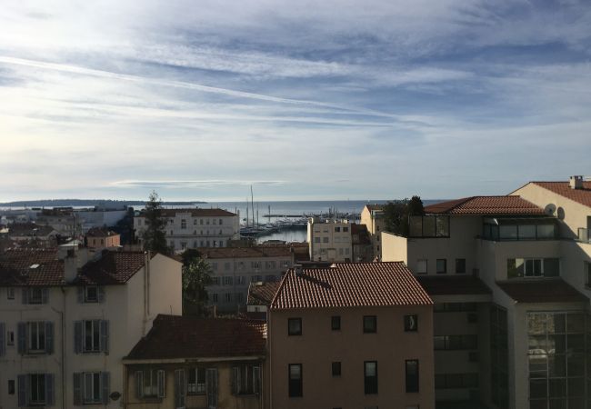 Apartment in Cannes - Apt avec magnifique vue de la terrasse /HEM1233