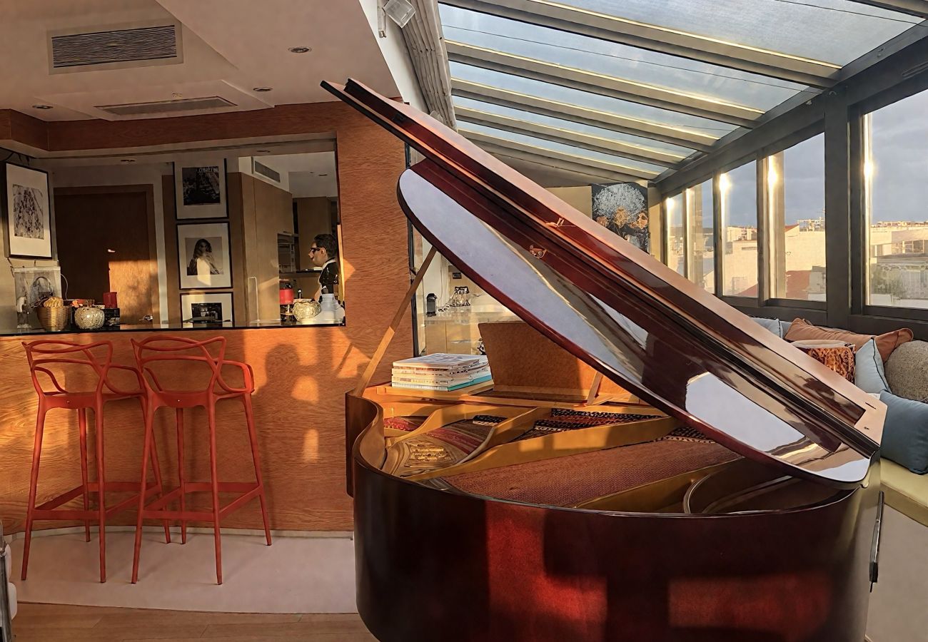 Apartment in Cannes - Gray d'Albion Penthouse, rooftop 30m2 & Jacuzzi