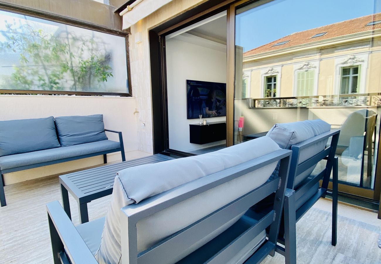 Studio à Cannes - DAV509 / Lumineux 2 pièces terrasse Gray D'Albion
