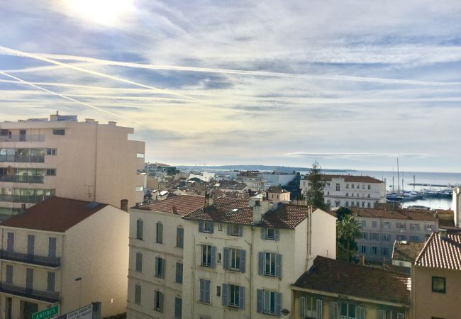 Appartement à Cannes - HEM1233 Apt avec magnifique vue de la terrasse