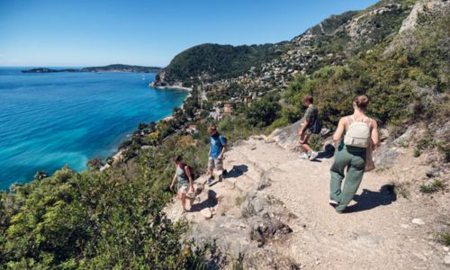 randonnée cote d'azur en famille